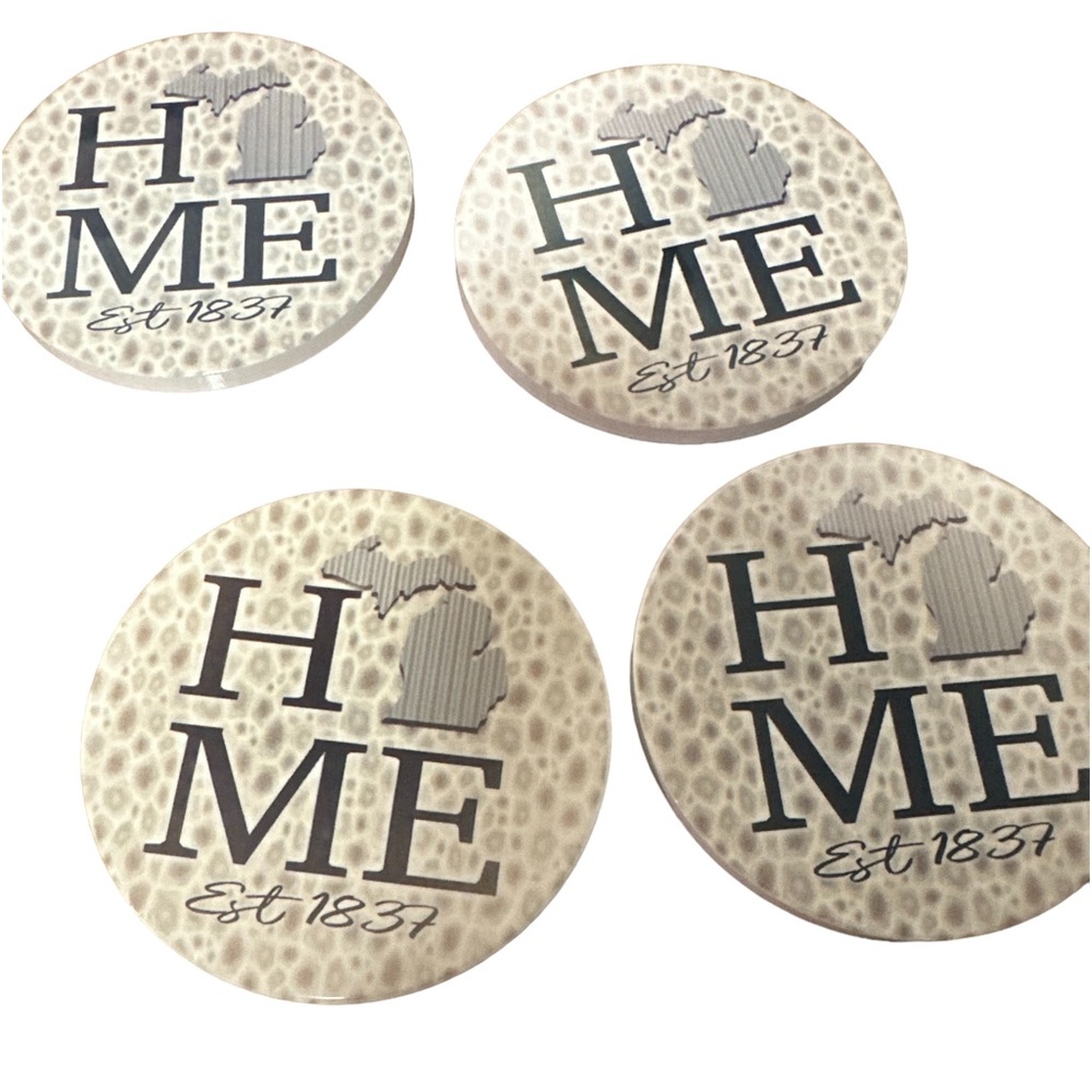 Petosky Stone Michigan Coasters